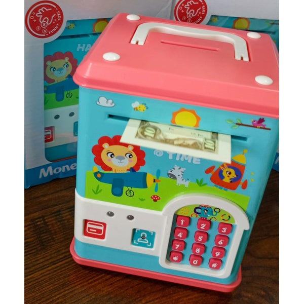 MONEY SAFE / BANK Creative Money Box ATM Piggybank - GlowLaa.com