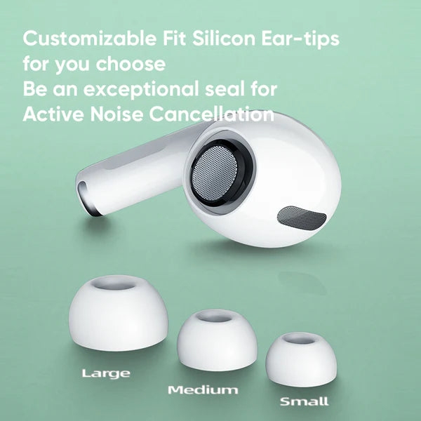 T03S PRO JOYROOM TWS Active Noise Cancelling ANC Earbuds - White Earbuds Joyroom