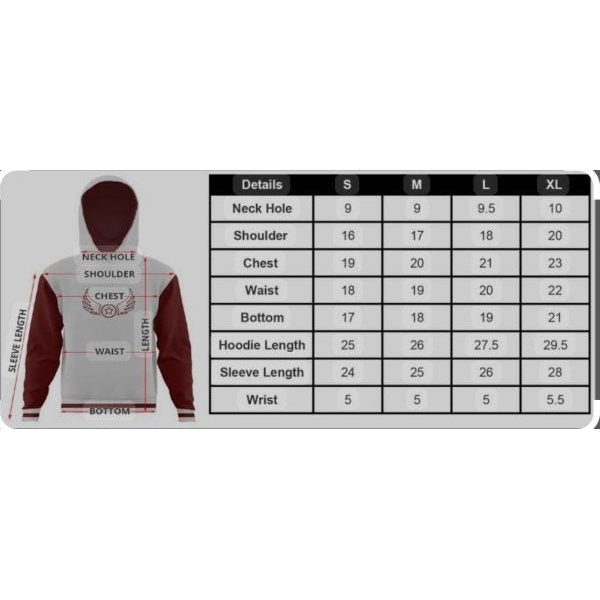 Rising Glen Logo Black Premium Quality Hoodie Unisex - S - GlowLaa.com