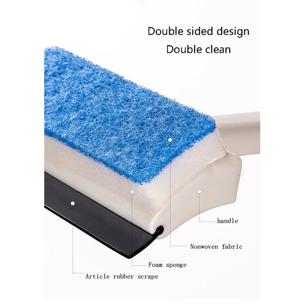 Foam Wiper for window| Glass Cleaning Brush / Squeegee Rubber Window Wiper Cleaner(random color ) - GlowLaa.com