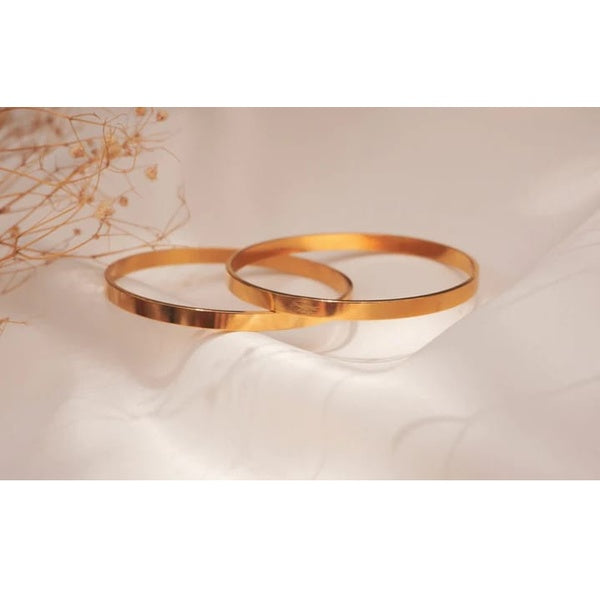 2 pieces Metal Bangle - 2.25