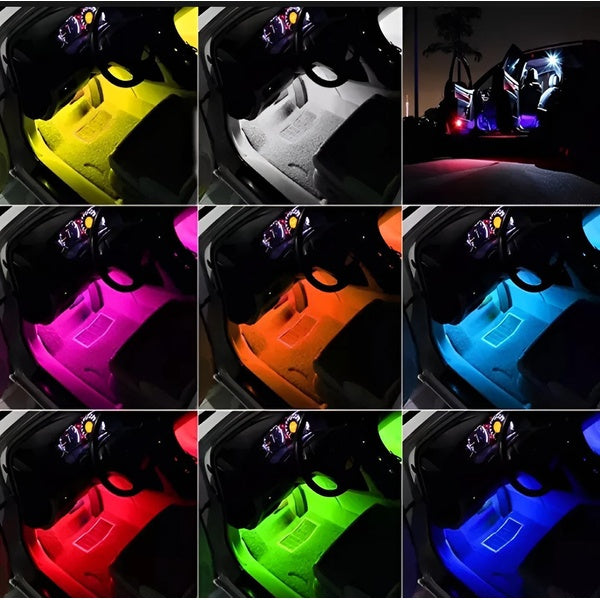 Interior light (with remote) 36 led RGB LIGHT strip Without button for bike/car/jeeb and all vehicles  (With Box Packing)