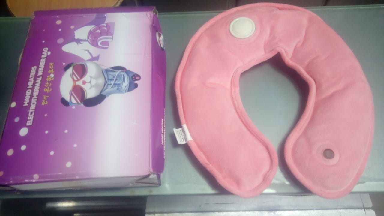 rechargeable Hot Neck pillow Hot Water Bag Heat Bag For Neck &amp; Body Hot Compress