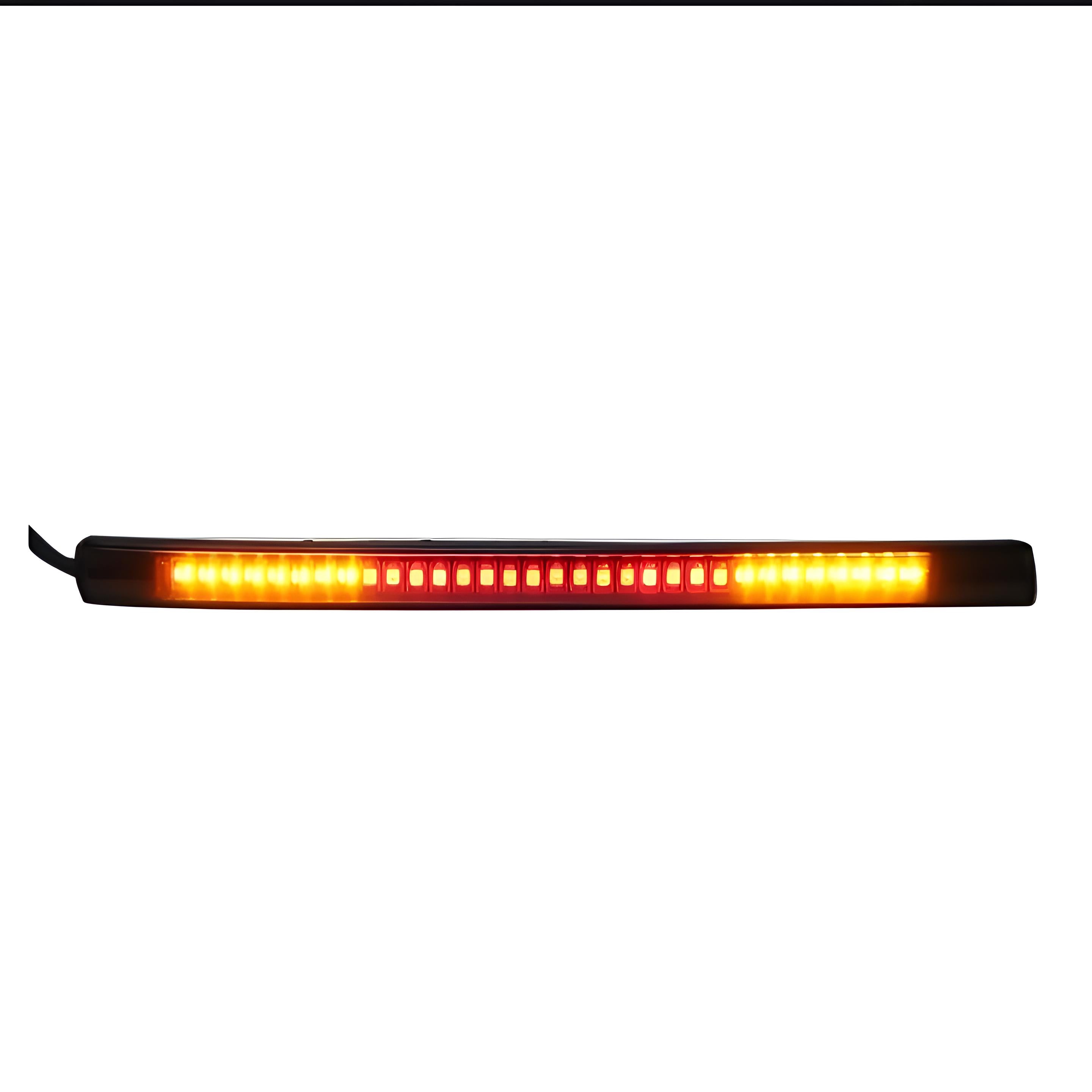 48 led back light strip with led indicators for cafe racer bikes and all bikes