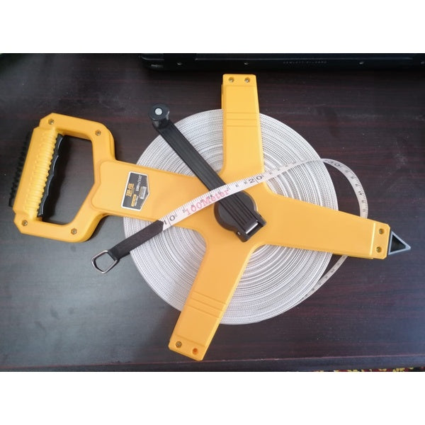 Fiber Measuring Tape 100 Meter, Heavy Duty for Professionals