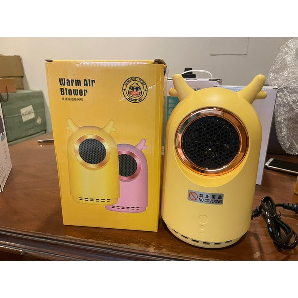 Deer Design Electric Room Heater,  Air Warmer Fan Blower Heater ,Portable Fan Heater for Home &amp; Office - GlowLaa.com