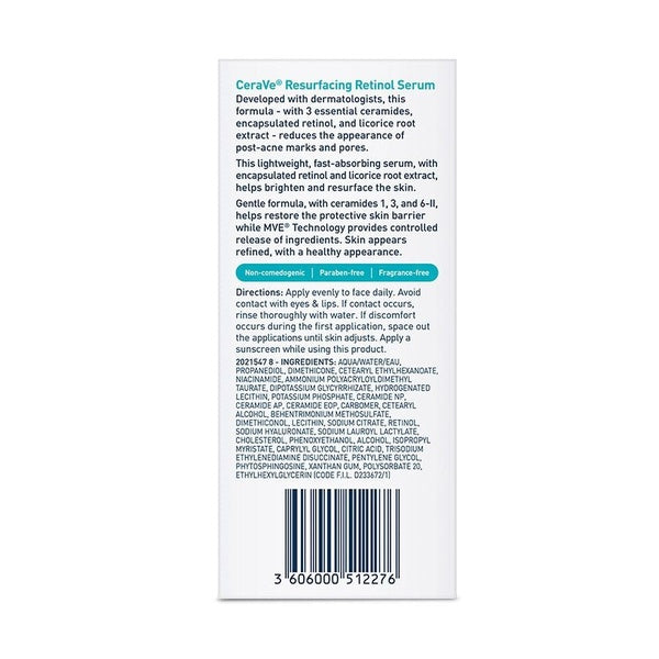 Cerave Resurfacing Retinol Serum 30ml