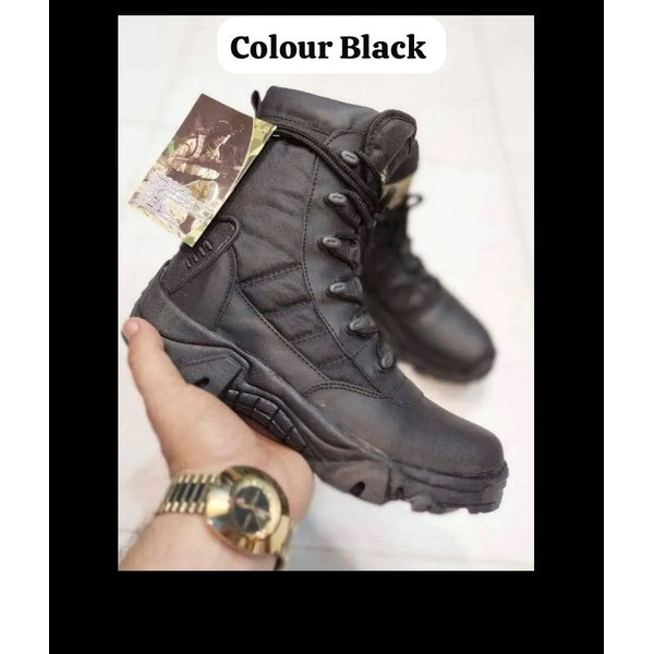 ( Black ) Delta Shoes Ankle Water resistant Delta Shoes (Without Box) - 7