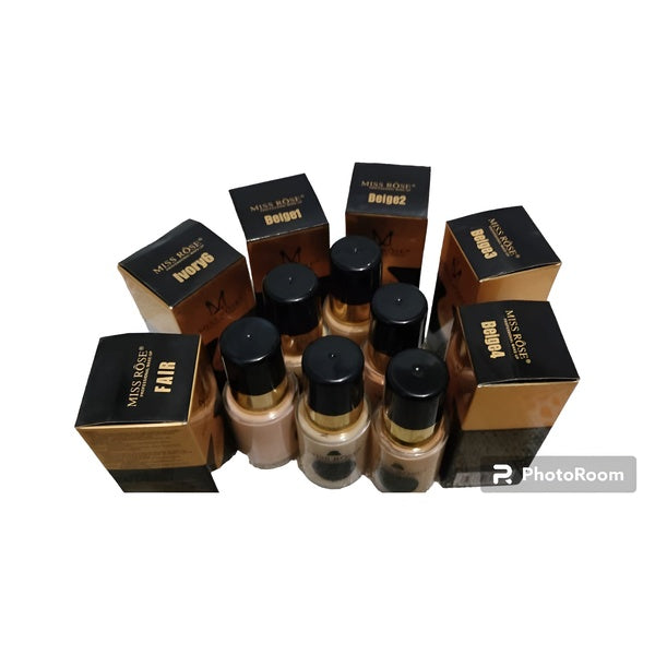 Miss Rose Professional Makeup Liquid Foundation - Beige 2 - GlowLaa.com