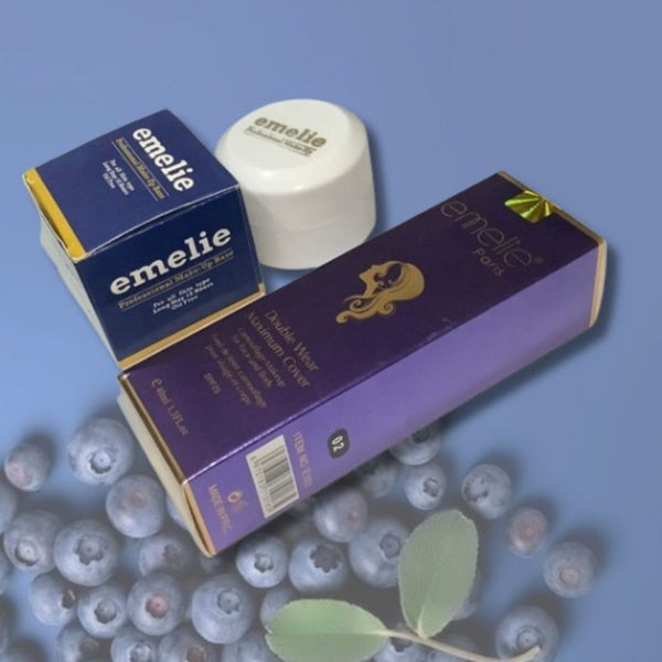 Pack of 2 Emelie High Coverage Liquid Foundation &amp; Base Deal