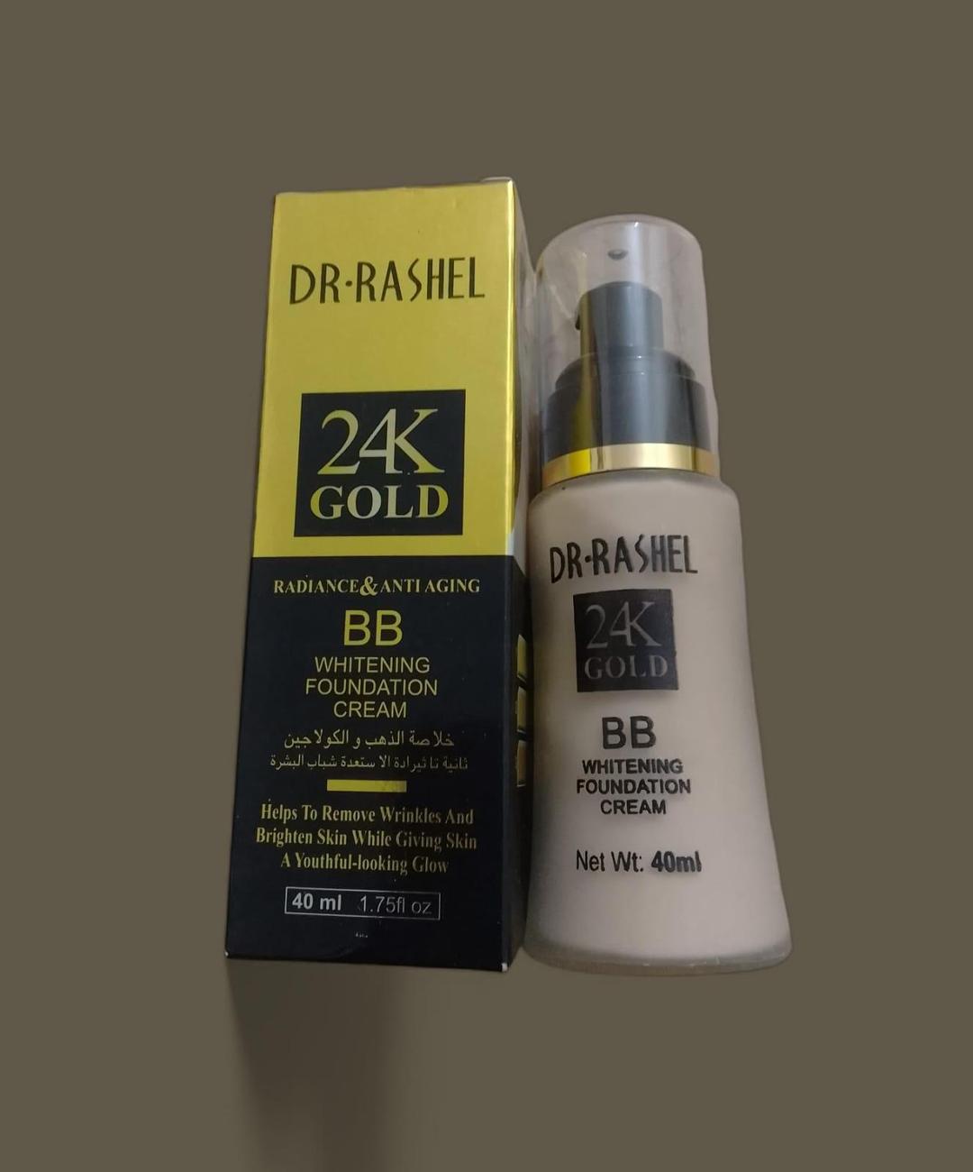 24k Gold Dr Rashel Foundation  (40 Ml)