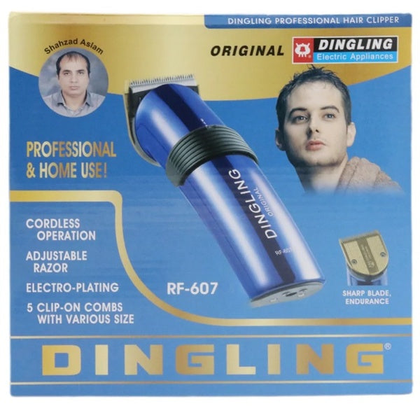 Dengleng RF-609B Original Rechargeable Hair And Beard Shaving Machine For Men And Grooming - GlowLaa.com