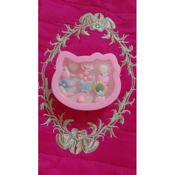 12 PCs cartoon characters rings(plastic)