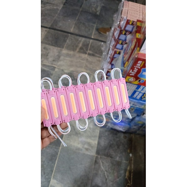 10 Pcs LED Capsule Light Waterproof DC 12V Room Car Bike Decoration (Random color) - Yellow