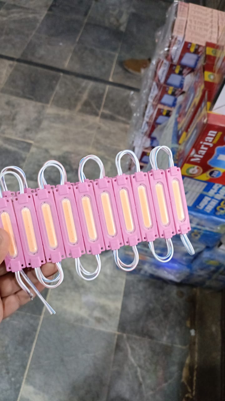 10 Pcs LED Capsule Light Waterproof DC 12V Room Car Bike Decoration (Random color) - Yellow