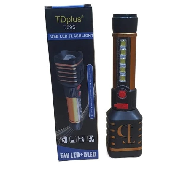 T59S Td plus Super Bright Rechargeable Flashlight