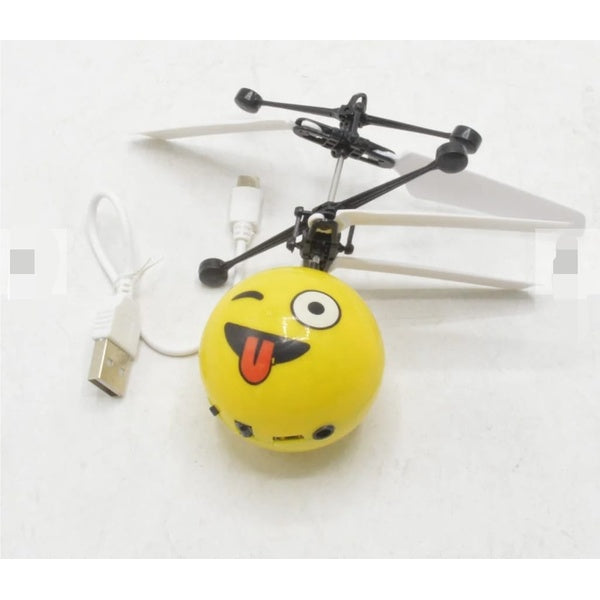 Emoji Theme Flying Ball For Kids - GlowLaa.com
