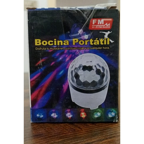 Digital RGB LED Music Crystal Magic Ball Effect Light MP3 USB Disco DJ Stage Lighting