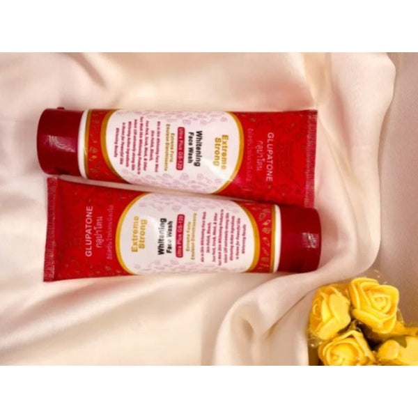 Glupatone Whitening Face Wash GS 120 (Pack Of 2) | Extreme Strong Powerful Whitening for Clear Skin [60ml]