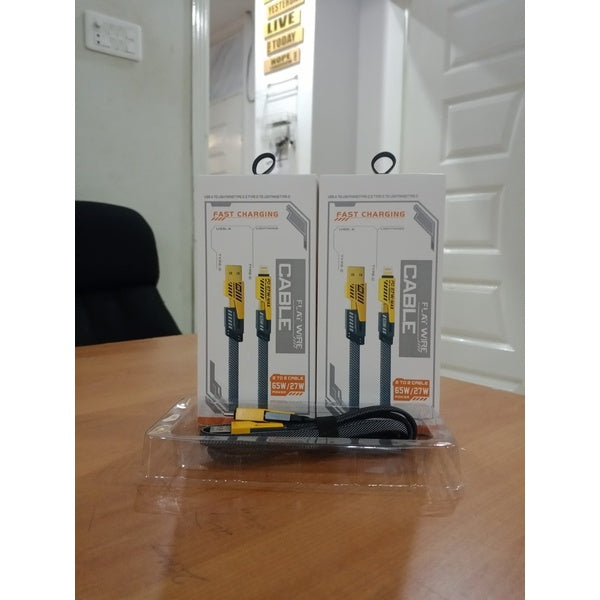 4 in 165W Fast Charging Data Cable (With Box)