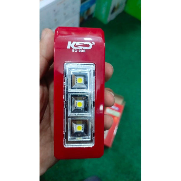 KSD high power Flashlight Emergency light SD 9903 (Random Color)