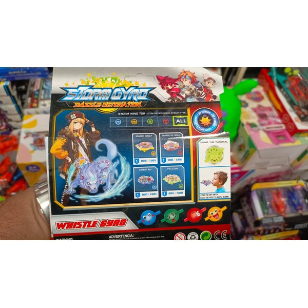 Storm Gyro Spinning Top Toy for kids - GlowLaa.com