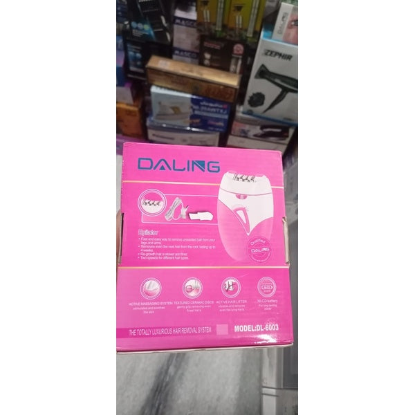 DALING DL-6003 Portable Women Depilation Epilatior Mini Electric Painless Lady' Hair Remover - GlowLaa.com