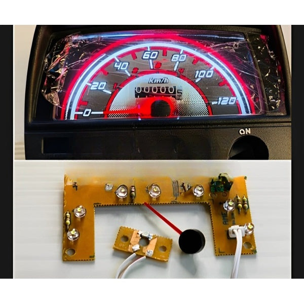 Honda Spedometer Led glow kit with niddle for Honda Cg 125 motorcycle motor bike - GlowLaa.com