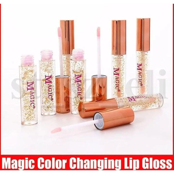 Magic Glossy Lip Oil | Color Changing Lip Gloss | Personalized Tint | Deep Hydration | Non-Sticky Shine | Lip Oil, Liquid Glossy Finish - 1 Pc - GlowLaa.com