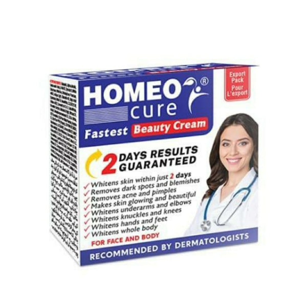 Homeo Cure Whitening Beauty Cream Highly Concentrated Skincare Cream 30g - GlowLaa.com