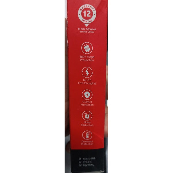 Itel 18w QC3.0 Fast charge Adapter with Fast charging with Micro Cable - GlowLaa.com