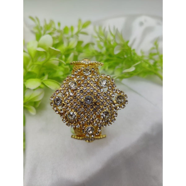 Imported Elegant Crystal Studded Bracelet | Regal Crystal Bracelet | Adjustable Bracelet – Best Quality Artificial Bracelet For Girls &amp; Women - Random Color - GlowLaa.com