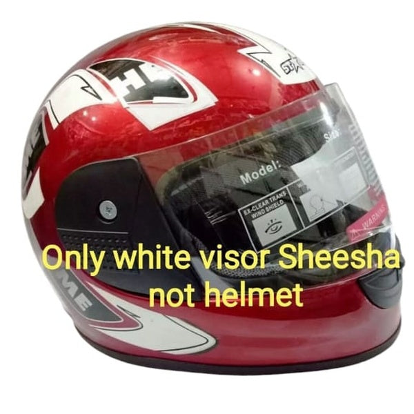 Helmet Visor Glass Easy Fitting | Helmet Glass | Best Quality Visor Glass for Helmet - GlowLaa.com