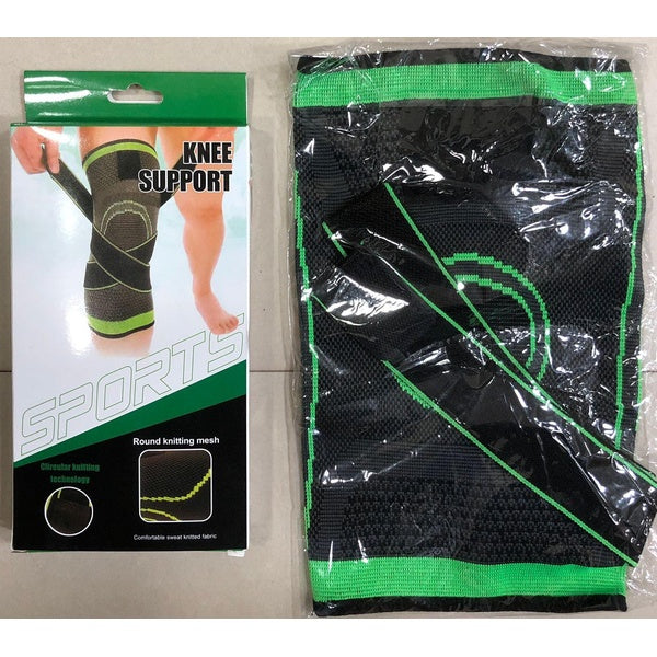 Knee Support Band for Pressure Weaving with 3D Weave Protection Against Injury Pressure Adjustable Knee Support for Men and Women - GlowLaa.com