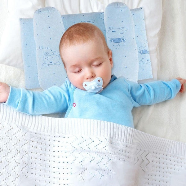 Shaping Baby Pillow  – Baby Pillow Sleep Positioner New Bedding Neck Support Kids Anti Roll Pillow(Random Colors) - GlowLaa.com