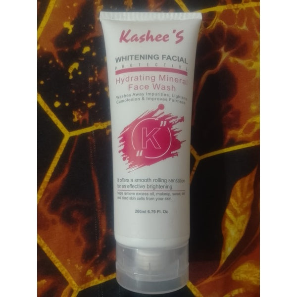 Kashee's Hydrating Mineral Face Wash – Whitening &amp; Brightening Formula - 200ml - Massage Cream - GlowLaa.com