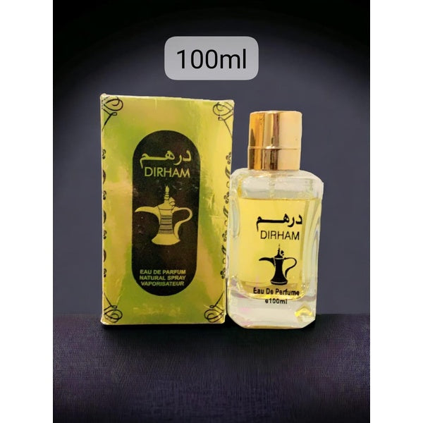 Dirham Perfume for Men – 100ml Eau De Parfum with Fresh, Woody &amp; Oriental Notes - GlowLaa.com