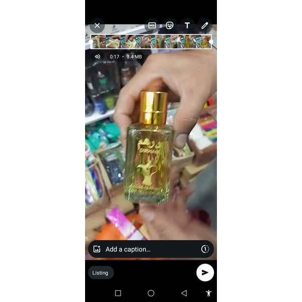 Dirham Gold - EAU De Perfum, Oriental Fragrance, long-lasting, Sandalwood (Men and Women) Unisex Eau de Arabian Perfume 100 ml - GlowLaa.com