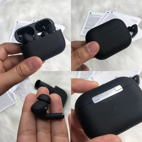 Apple AirPods Black Lite Edition (2nd Generation) with Active Noise Cancellation – Seamless Wireless Audio (With Box) - GlowLaa.com