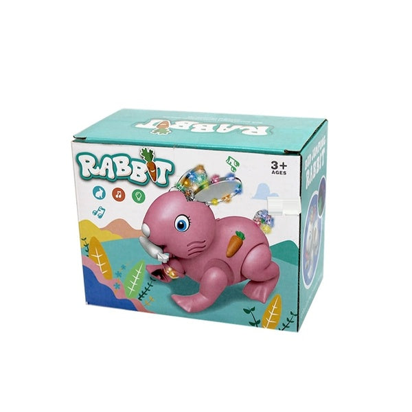 Electric Rabbit Toy for Kids – Light &amp; Sound, Educational &amp; Musical Play - GlowLaa.com