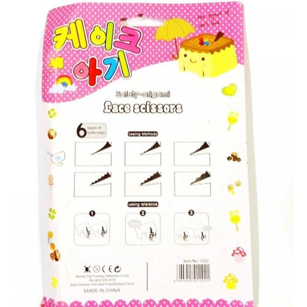 Set of 6 Multistyle Children Safety Scissors – All Plastic Toddler Craft Scissors with Round Tips for School &amp; DIY - GlowLaa.com