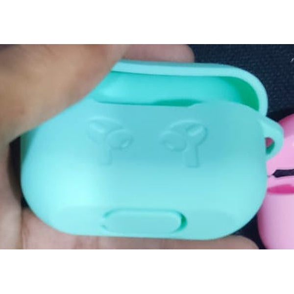 High Quality Soft Silicone Airpod Pro Case With Lock Rid (Random Color) - GlowLaa.com