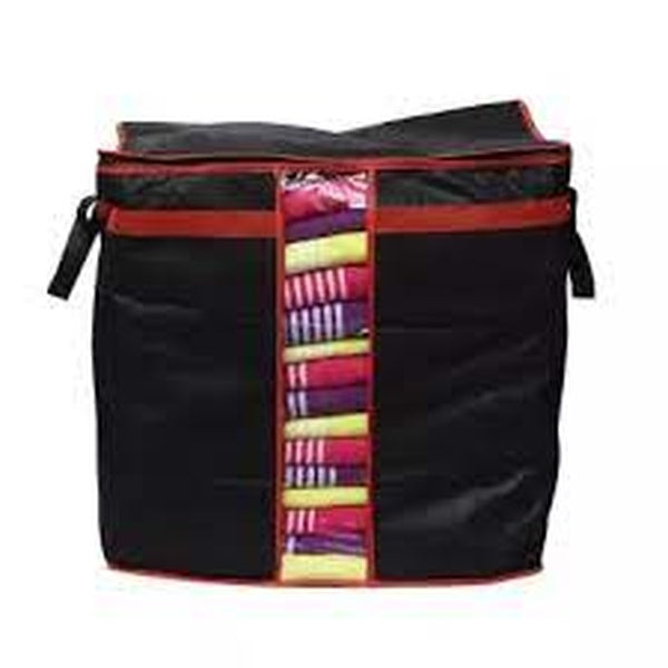 Black Storage Organizer Bag / Durable material for long-lasting use. - pack of 1 - GlowLaa.com