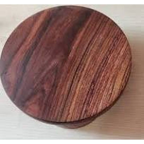 Premium Wooden Chakla Brown – Handcrafted Rolling Board - GlowLaa.com