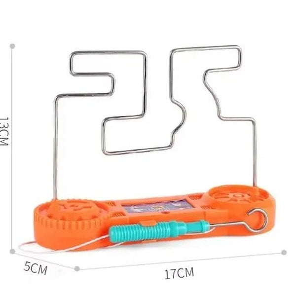 Bump Maze, Montessori Toy Electric Wire Maze Roller Game Touch Maze Puzzle Toy Collision Game Education Concentration Toy (Random Color) - GlowLaa.com