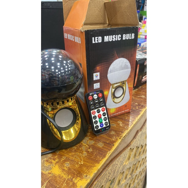 LED musicBULB Bluetooth speaker with multi lights