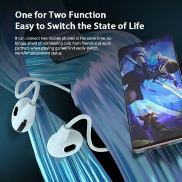 Sport Bluetooth Pro Air 2nd generation 5.3 Neck Hanging Wireless Earphone - GlowLaa.com