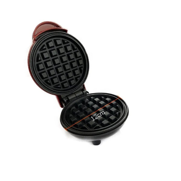 Mini Waffle Maker Breakfast Machine Non Stick Easy Clean  (random color ) - GlowLaa.com