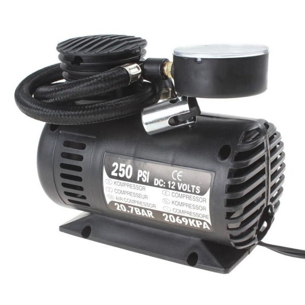 Mini 12V 300PSI Car Air Pump Tyre Compressor Portable Electric Car Air Pump - GlowLaa.com