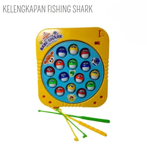 Babe Shark Fishing Game Fish Catching Kids Play Set (Random color) - GlowLaa.com
